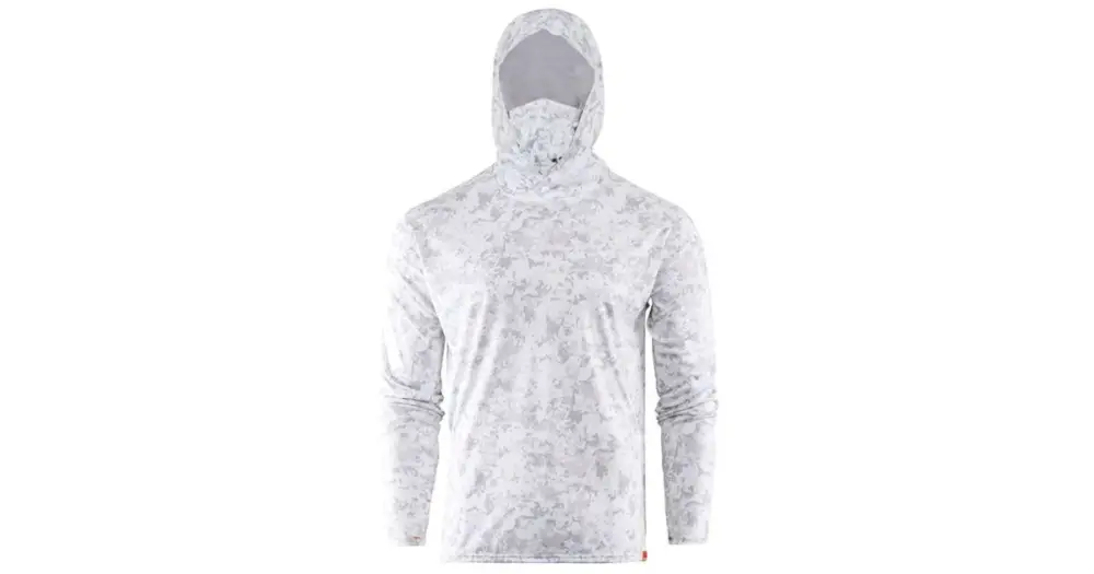 Odeslání Ihned Grundéns Triko Tough Sun Masked Hoodie Squal Camo