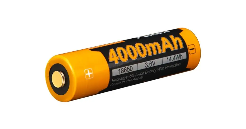 Ihned K Objednání Fenix Dobíjecí Baterie 18650 Li-Ion 4000 mAh