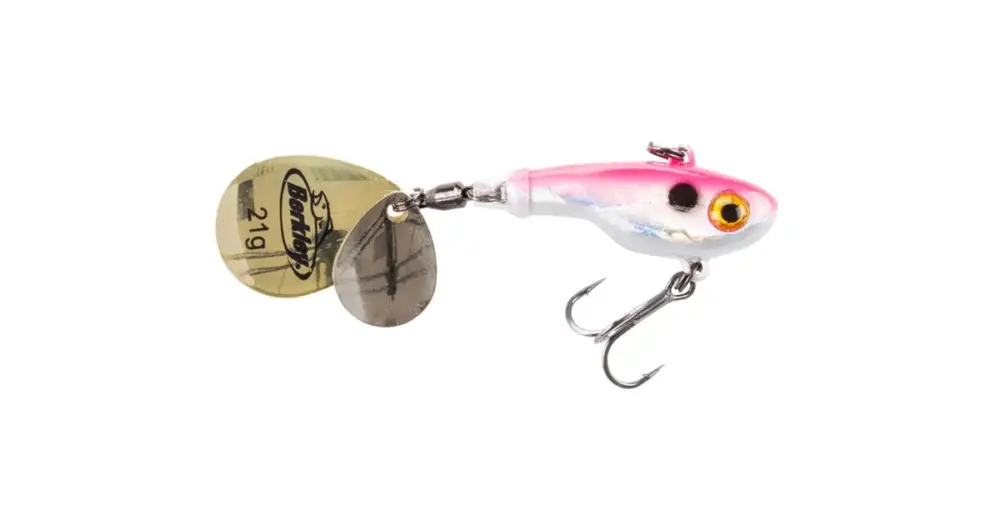Super Cena Berkley Nástraha Pulse Spintail Pearl Pink - 7,5 cm 21 g