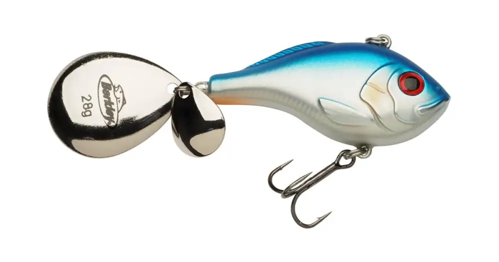 Berkley Nástraha Pulse Spintail XL Blue Silver Vrácení Zdarma