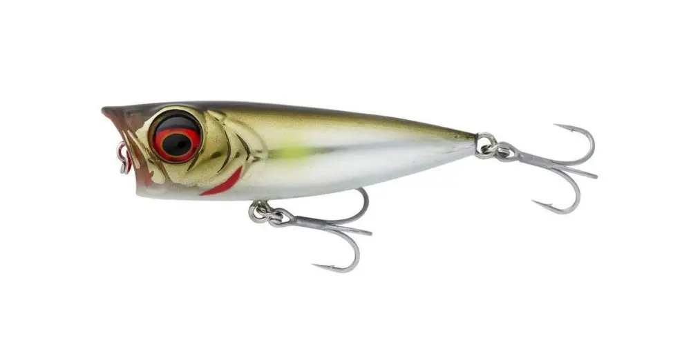 Savage Gear Wobler Micro Popper Mirror Ayu - 4,3 cm 3 g Sleva