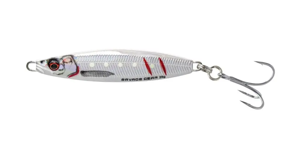 Nízká Cena Savage Gear Pilkr Psycho Sprat Sinking Snowflake - 8,3 cm 35 g