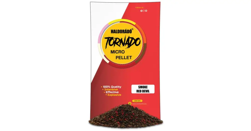 Haldorádó Pelety Tornado Smoke Micro Pellet 400 g - Red Devil Dokud Zásoby Vydrží