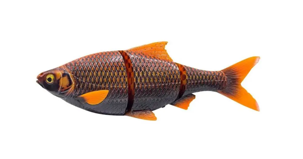 Ověřený Savage Gear Gumová Nástraha 3D Line Thru Roach Slow Sinking Black