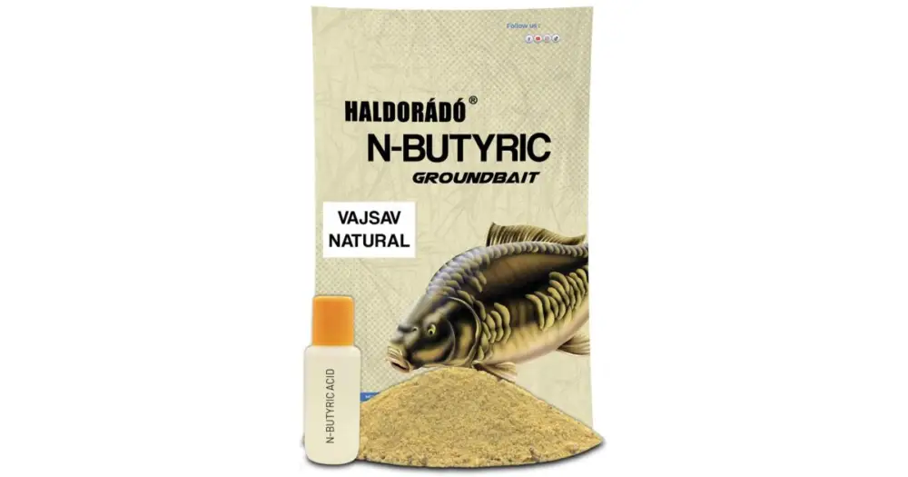 Vysoce Kvalitní Haldorádó Krmítková Směs N-Butyric Groundbait Kyselina Máselná 800 g + 50 ml Aroma - Natural