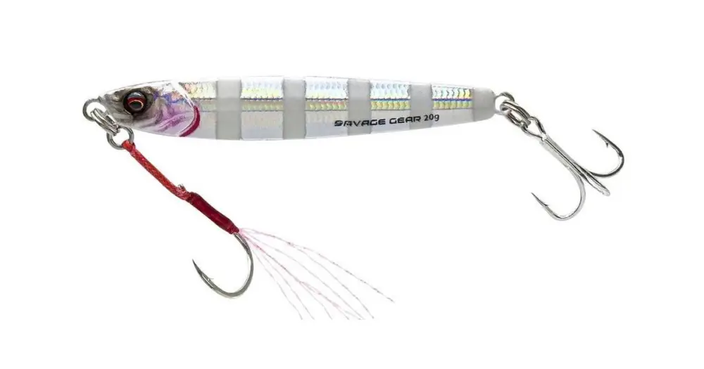 Savage Gear Pilkr 3D Jig Minnow Sinking Zebra Blue - 7,5 cm 20 g Speciální Cena