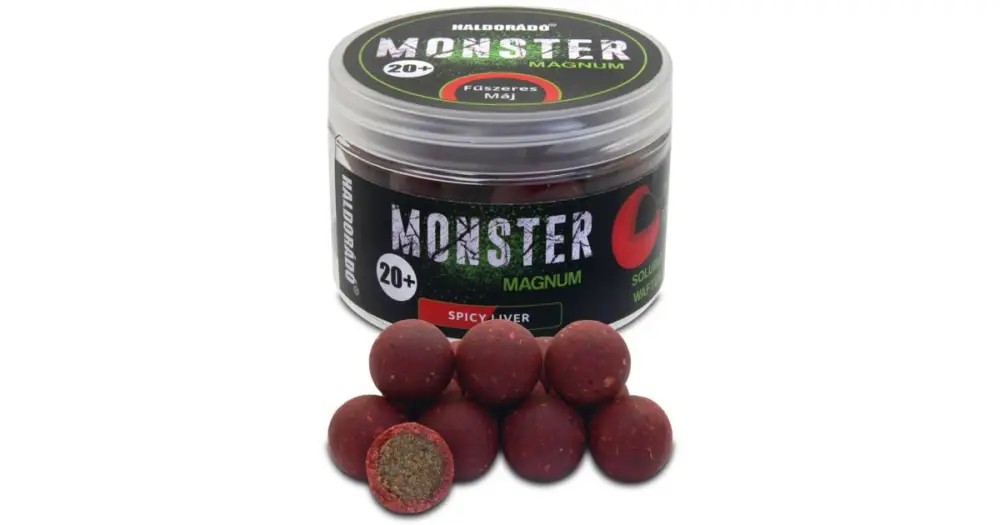 Objednat Nyní Haldorádó Boilie Wafters Boilies Monster Magnum 80 g 20 mm