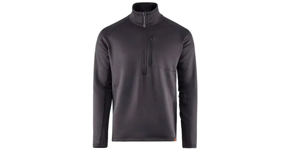 Must-Have Grundéns Termoprádlo Grundies Thermal 1/2 Zip Black - XXL