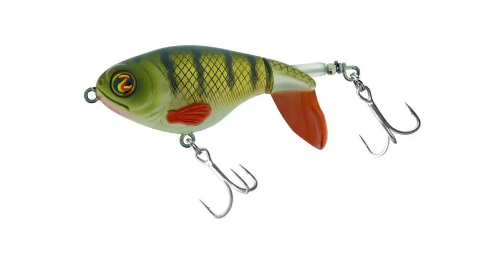 River2Sea Wobler Hladinový Whopper Plopper Perca - 7,5 cm 16,5 g Zlevněný