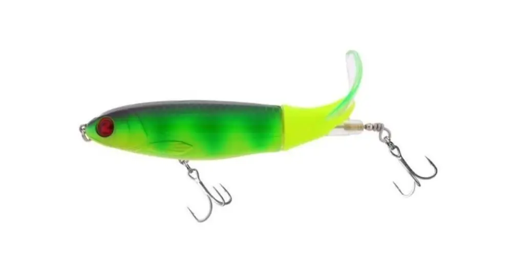 Ověřený River2Sea Wobler Hladinový Whopper Plopper Firetiger - 9 cm 14 g