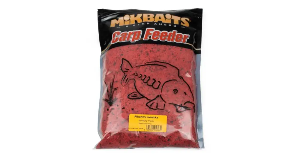 Mikbaits Vlhčený Ready Mix 900 g - Pikantní Švestka Vysoce Kvalitní