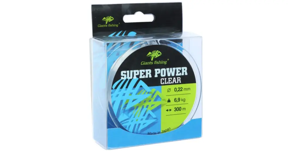 Horká Nabídka Giants Fishing Vlasec Super Power Clear 300 m - 0,20 mm 5,6 kg