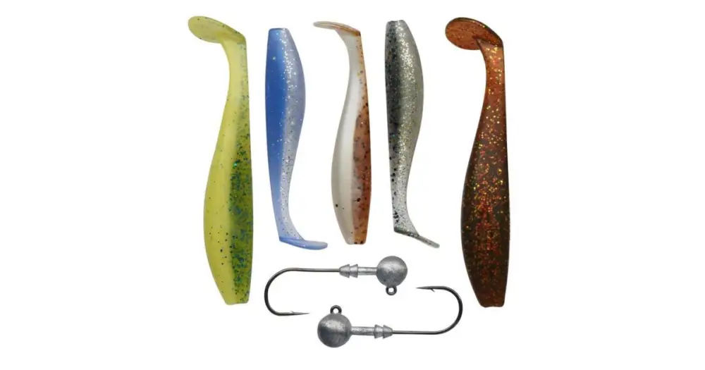 Abu Garcia Set Gumových Nástrah Starter Pack Zander - Candát Zlevněný