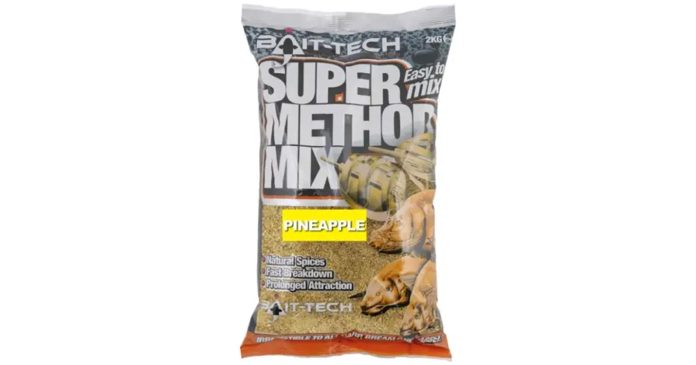 Bait-Tech Krmítková Směs Super Method Mix 2 kg Pineapple Sezónní Sleva