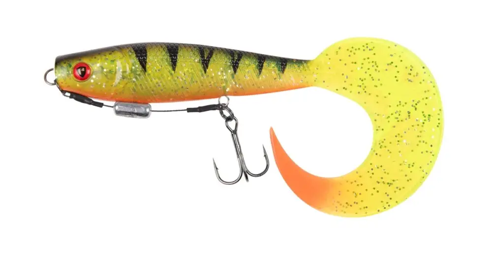 Fox Rage Gumová Nástraha Pro Grub Loaded UV Perch - 12 cm Víkendová Akce