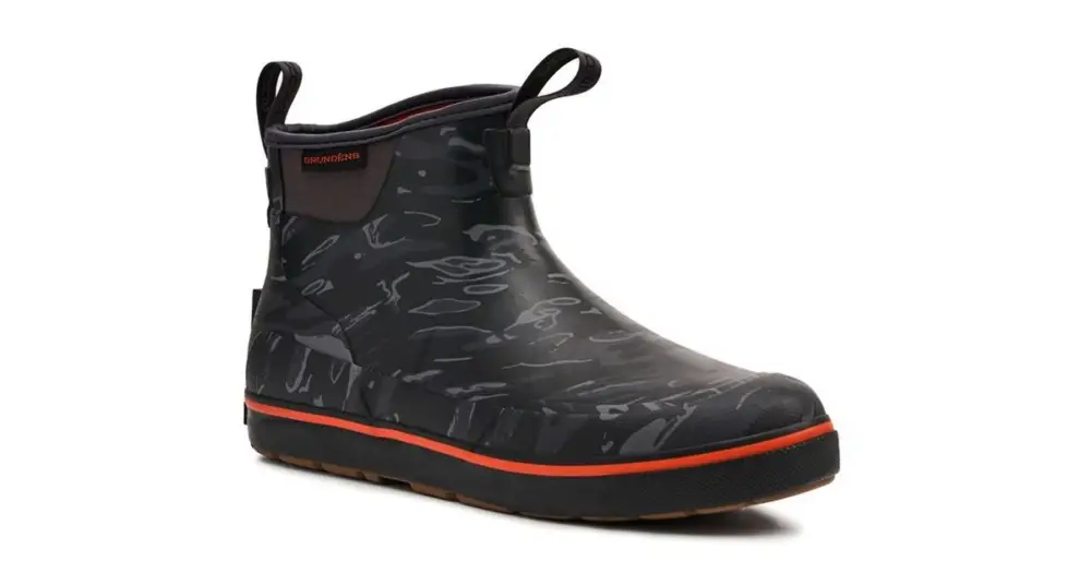 Odeslání Ihned Grundéns Boty Deck-Boss Ankle Boot Blackbeard - 44