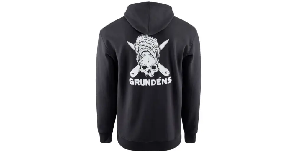 Grundéns Mikina Displacement DWR Hoodie Zero Shucks Black - XXXL Přímo Od Výrobce