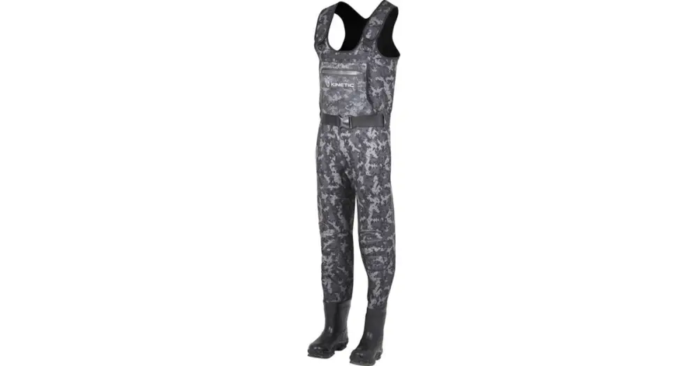 Pouze Dnes Kinetic Neoprenové Prsačky Neorush Bootfoot Felt Grey Camo - EU 46-47 (UK 11-11,5)