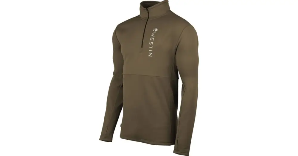 Vysoce Kvalitní Westin Triko Energy Midlayer 1/2 Zip Dark Sage - XXXL