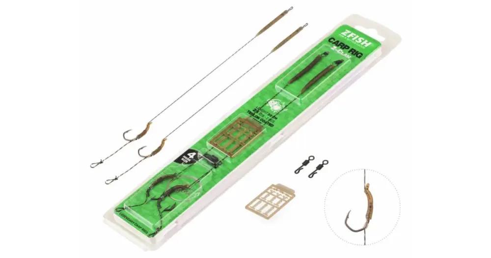Zfish Návazec Z-Claw Carp Rig 20 cm - Velikost Háčku 6 Vysoce Kvalitní