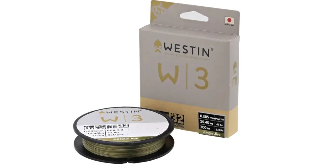 Top Prodej Westin Splétaná Šňůra W3 Deadbait 8-Braid Deadbait Jungle Jive 300 m - 0,405 mm 38,7 kg