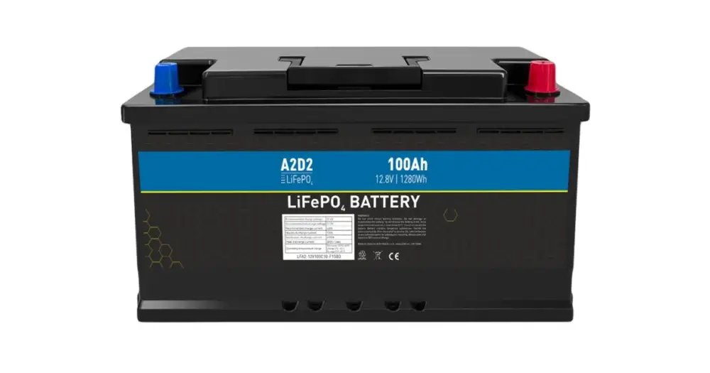 Poslední Šance A2D2 Baterie LiFePo4 12,8 V 100Ah F15 Car Battery Case Gotion Cells