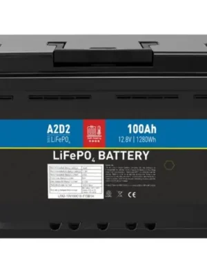 A2D2 Baterie LiFePo4 12,8 V 100Ah F15 Self-Heat Car Battery Case REPT Cells Levný