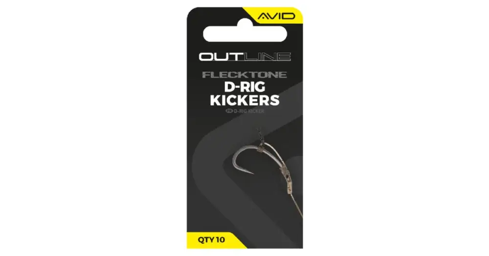 Avid Carp Rovnátka Outline FleckTone D-Rig Kicker Vrácení Zdarma