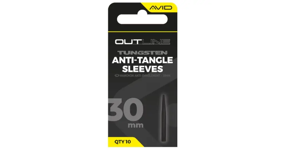 Avid Carp Převleky Proti Zamotání Outline Tungsten Anti-Tangle Sleeve Hit Sezóny