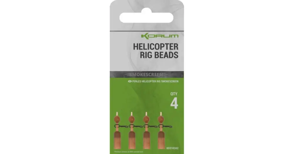 Nejprodávanější Korum Zarážky Smokescreen Helicopter Rig Beads
