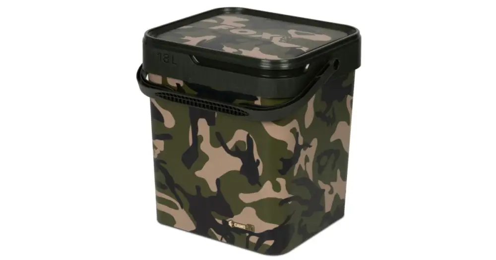 Víkendová Akce Fox Kbelík Camo Bucket - 18 l