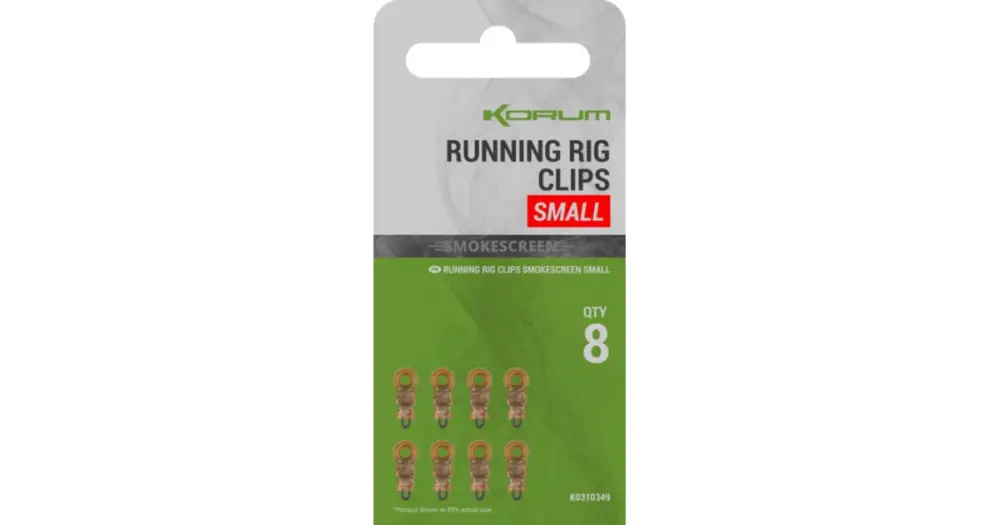 Levný Korum Montáž Smokescreen Running Rig Clips - Large