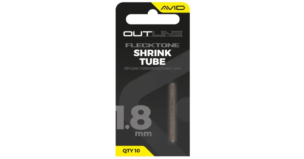 Časově Omezené Avid Carp Smršťovací Hadička Outline FleckTone Shrink Tube - 1,8 mm