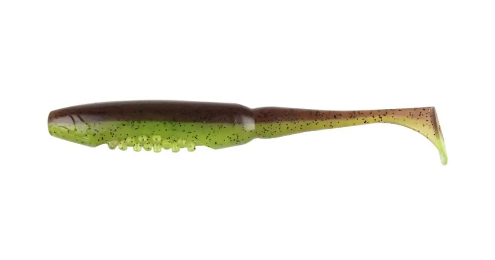 Cenově Výhodný Fox Rage Gumová Nástraha Scent Shad Green Pumpkin - 9 cm