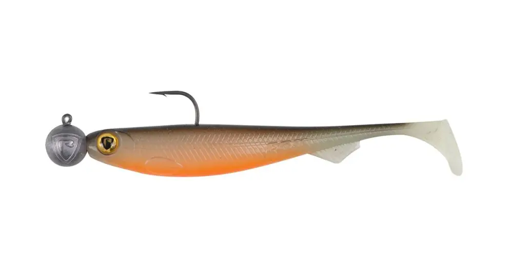 Fox Rage Gumová Nástraha Loaded Slick Shad UV Hot Olive Cenový Hit