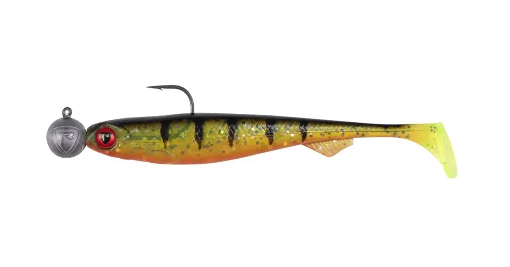 Víkendová Akce Fox Rage Gumová Nástraha Loaded Slick Shad UV Perch - 11 cm 10 g
