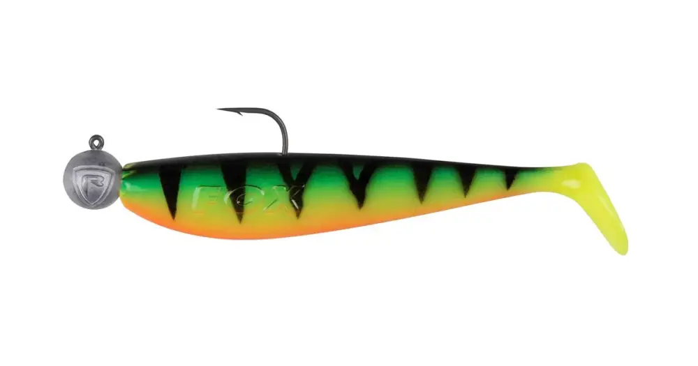 Expresní Doručení Fox Rage Gumová Nástraha Loaded Zander Pro Shad UV Firetiger