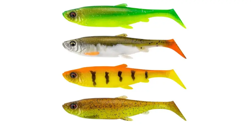Savage Gear Gumová Nástraha 3D Herring Shad Dark Water Mix 4 ks - 9 cm 5 g Tovární Cena