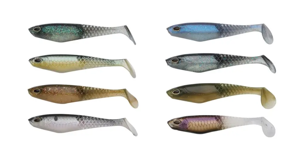 Berkley Gumová Nástraha Powerbait Cullshad Mixpack Clearwater - 7,5 cm 3,7 g 8 ks Cenový Hit