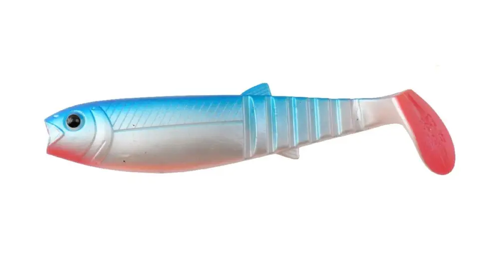 Horká Nabídka Savage Gear Gumová Nástraha Cannibal Shad Blue Pearl