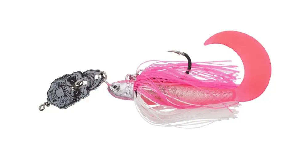 Madcat Třpytka Skull Blade Jig XL Sinking Fluo Pink UV - 18 cm 75 g Ihned K Objednání