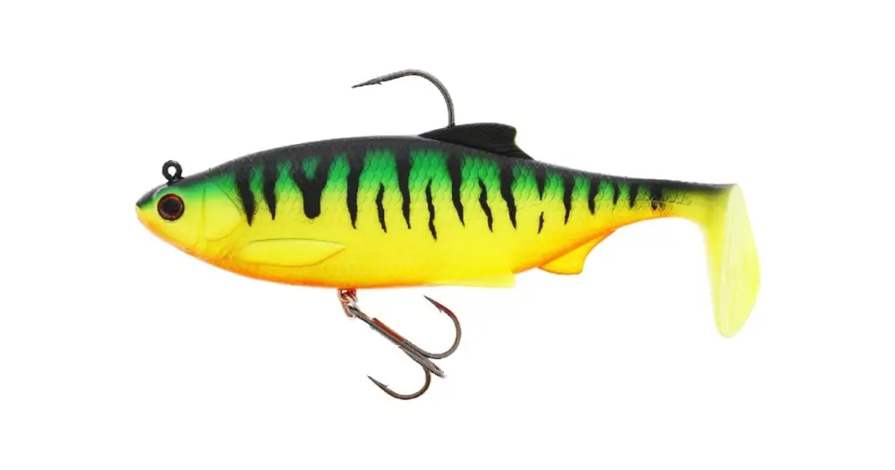 Levný Westin Gumová Nástraha Ricky The Roach Shadtail R2F Firetiger - 14 cm 57 g