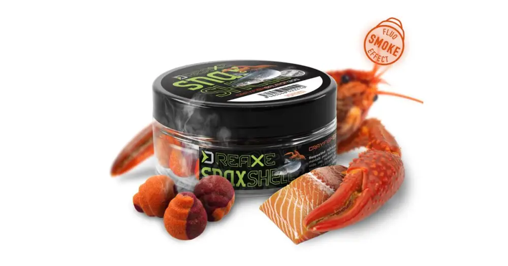 Super Cena Delphin Rozpustné Wafters D Snax Shell Losos Rak 30 g - 10 mm