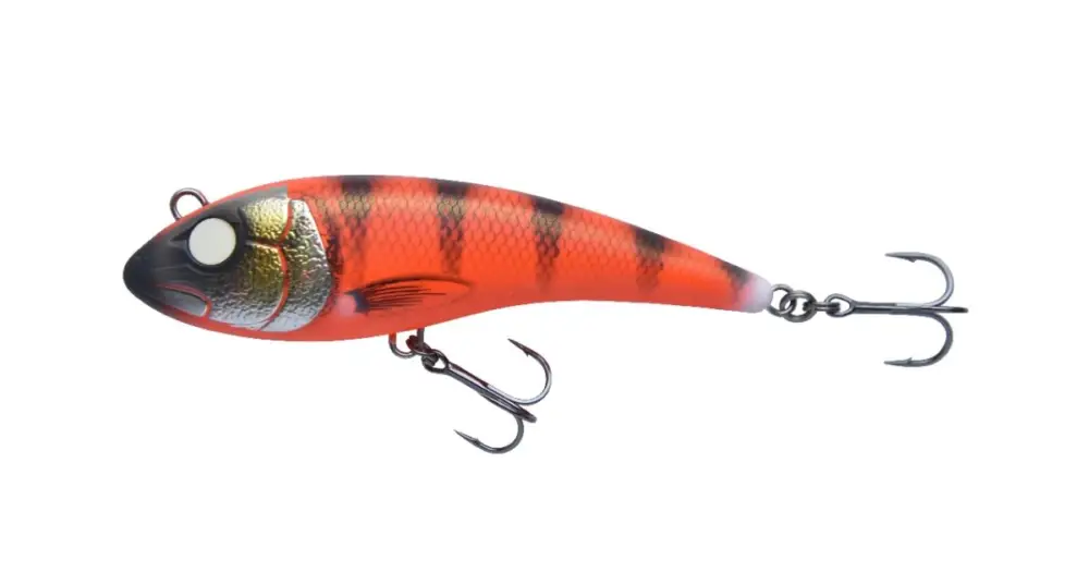 Tovární Cena Savage Gear Wobler Low Glider Jerk Slow Sinking Red Tiger - 17 cm 112 g