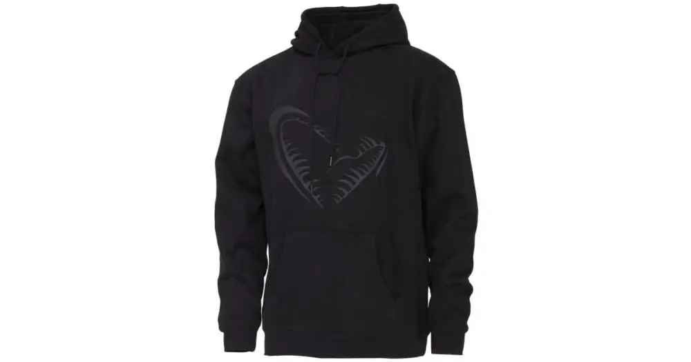 Savage Gear Mikina Jaw Hoodie Black - L Sleva