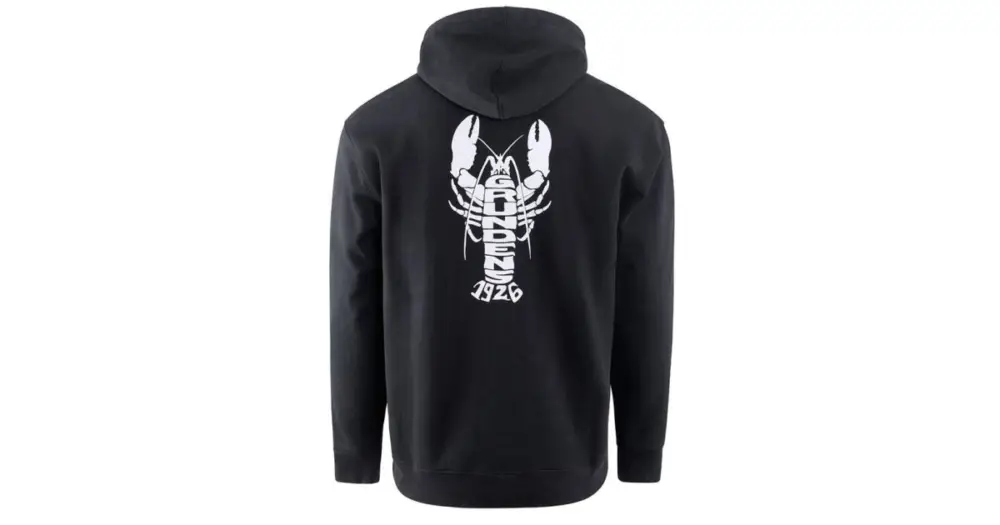 Koupit Online Grundéns Mikina Eat Your Words DWR HD Hoodie Black Lobster Graphic - XL