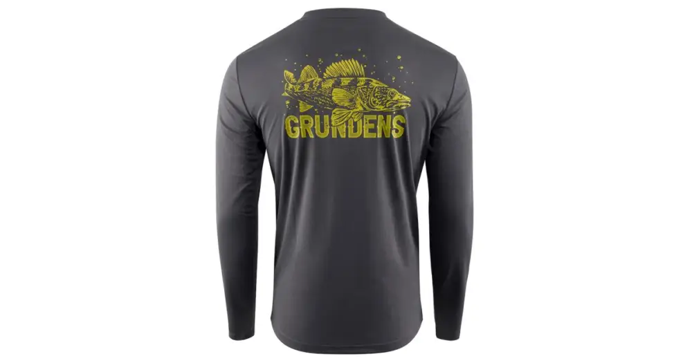 Sleva Grundéns Triko King Of The Lakes LS Tech Tee Anchor - XXL