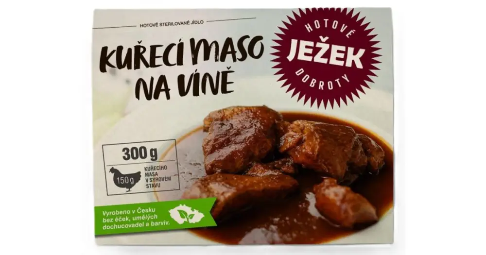 Ježkovy Krabičky Kuřecí Maso Na Víně 300 g Tovární Cena