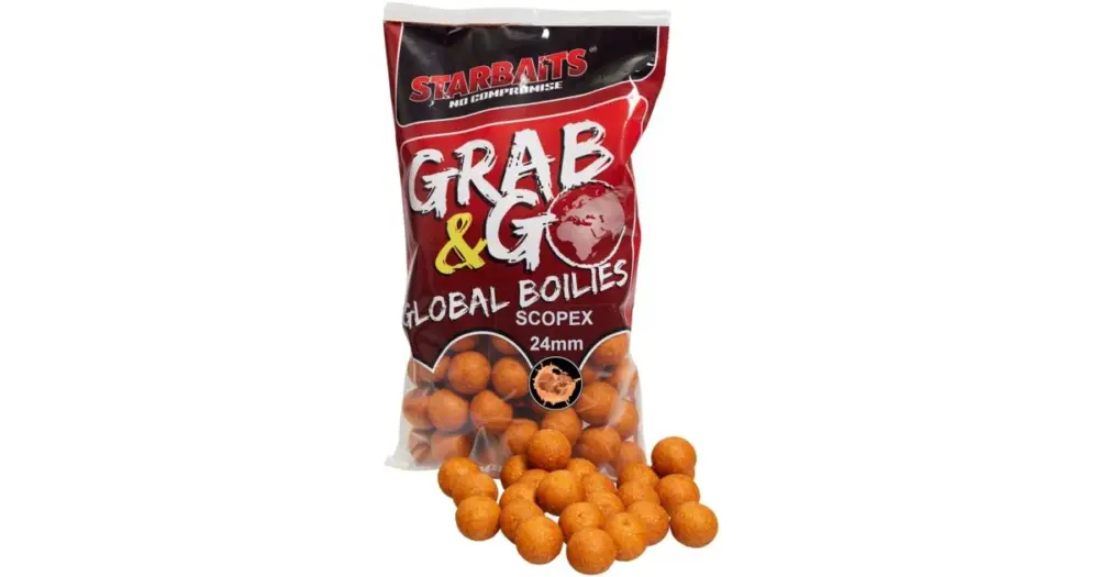 Zlevněný Starbaits Boilies G&G Global Scopex - 800 g 14 mm