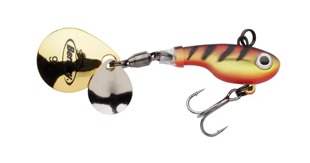 Originální Berkley Nástraha Pulse Spintail Yellow Perch - 7 cm 14 g